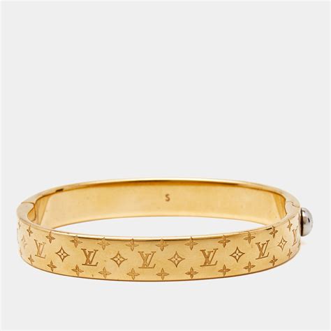 louis vuitton nanogram cuff black|louis vuitton nanogram bracelet.